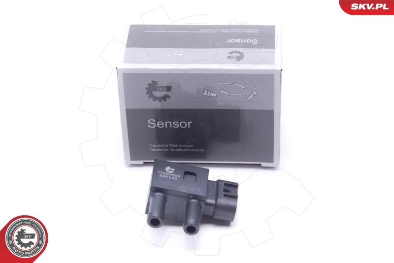 Sensor, exhaust pressure